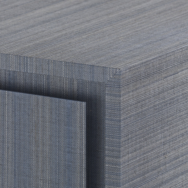 Barrett 3-Drawer Side Table, Denim Mist