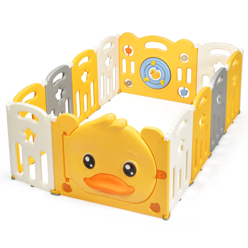 Barrière de sécurité pliable pour bébé