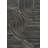 Hallie High-Low Minimalist Curve Geometric Black/White Rug-1975701720