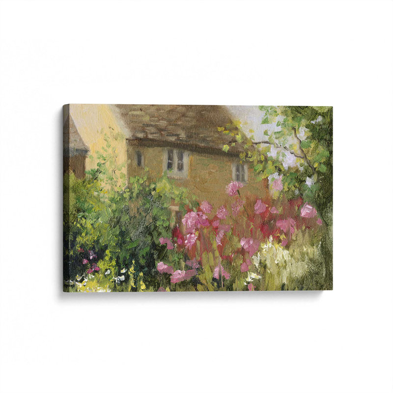 Cottage Garden Bloom, H 20,75 po x l 30,75 po, Toile tendue, Toile tendue