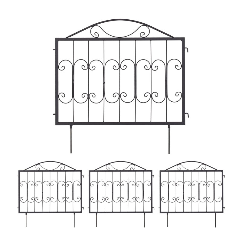 Cahoon 60cm H x 60cm W Metal Fence Panels