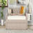 Full Size Upholstered Daybed With Trundle And Wood Slat Support-1787693482