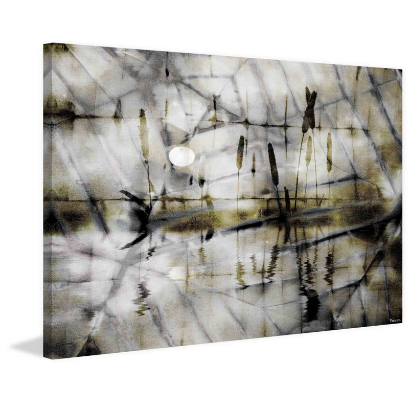 «Cattails» par Red Barrel Studio®, reproduction d'art sur toile tendue, 40 po x 60 po