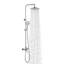 Pomme de douche à pluie 10 po avec douchette combinée-126816197
