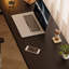 78.74"+47.24" Black L-Shaped Solid Wood Office Sets