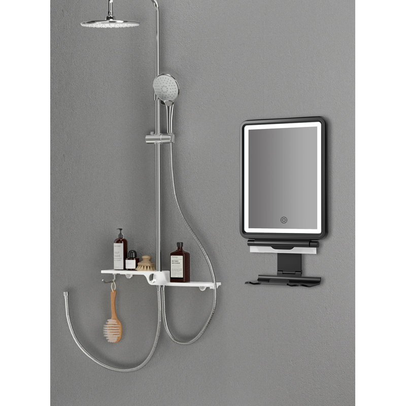 Miroir de salle de bain Brockley, Noir