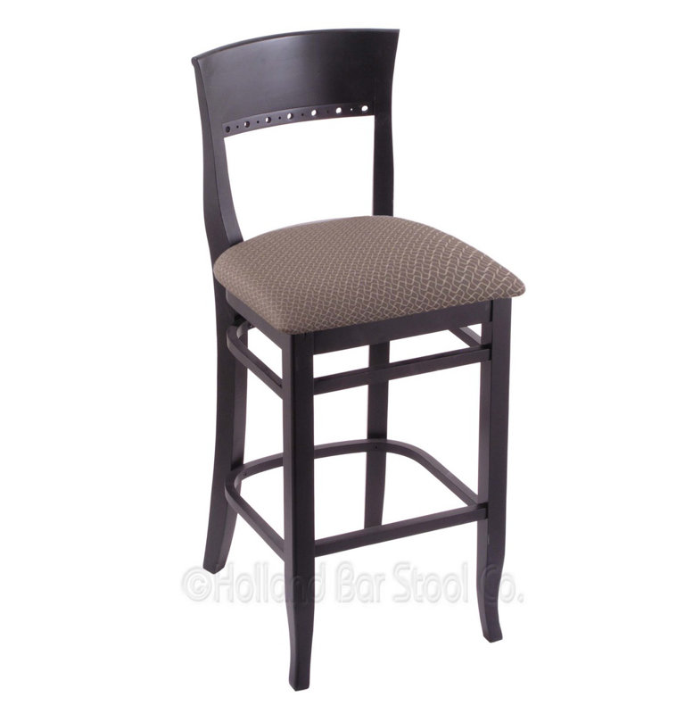 25" Bar Stool, Rein Coffee, Medium
