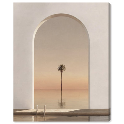 Summer Vision Landscape & Nature Canvas Print by Oliver Gal, Black Frame, 16 x 20