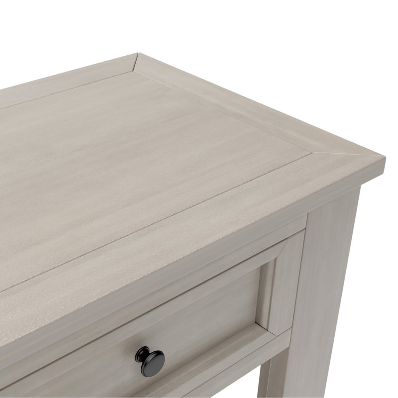Hagberg Console Table Sofa Table with Storage Drawers and Bottom Shelf for Entryway Hallway,Entryway Table, Gray Wash
