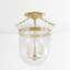 ROUSHAM Semi Flush by Mark D. Sikes