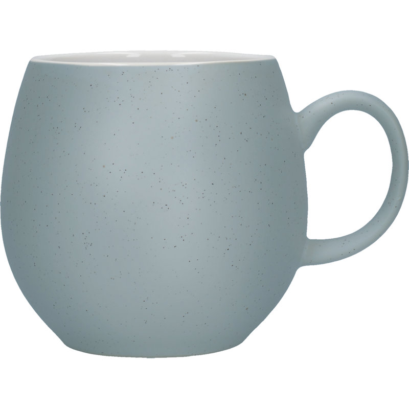 Pebble Stoneware Teacup, Light Blue, 4