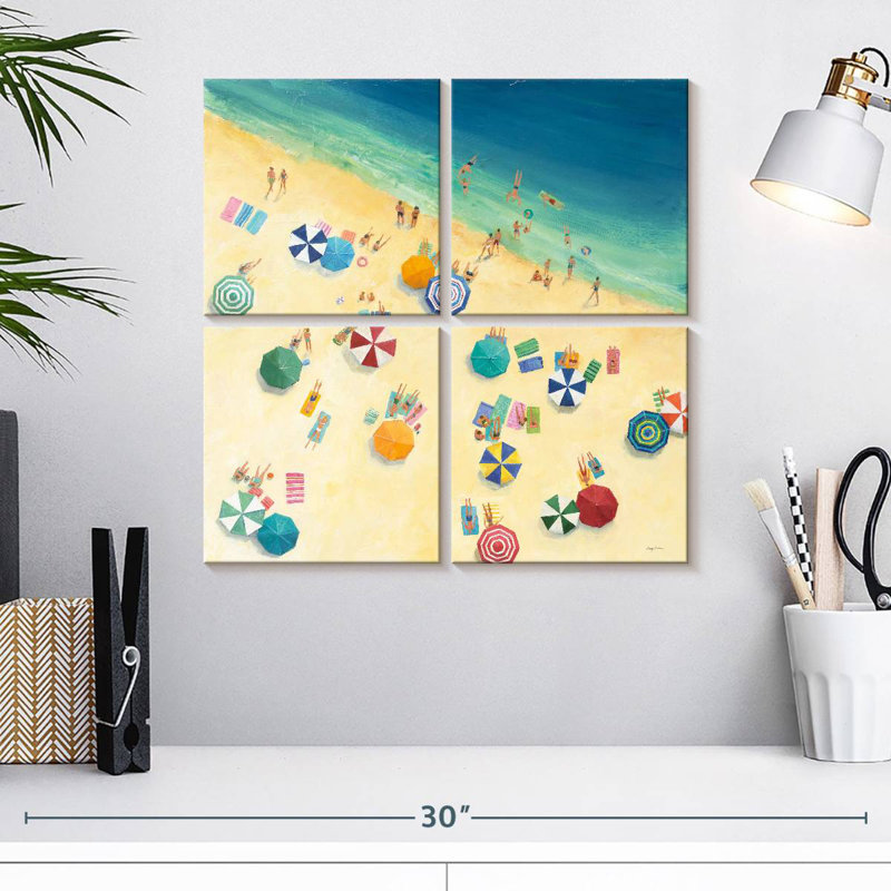 Alvord Summer Fun Aerial, 18" H x 18" W