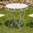 Angellea 2 - Person Patio Dining Set with Round Table , Cushions Included-1948530078