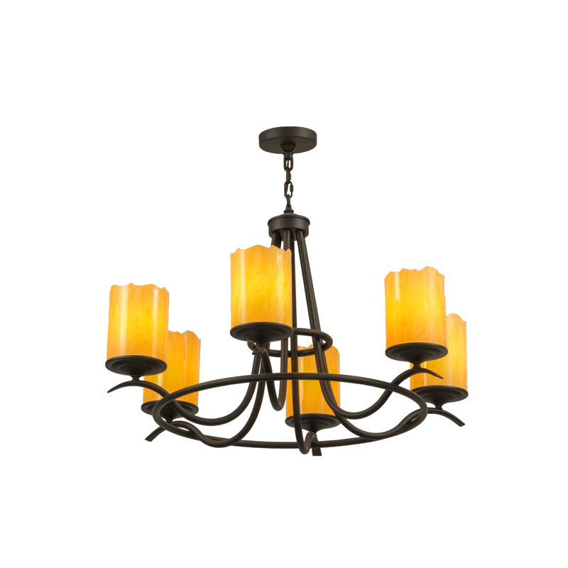 Abrielle 6 - Light Chandelier