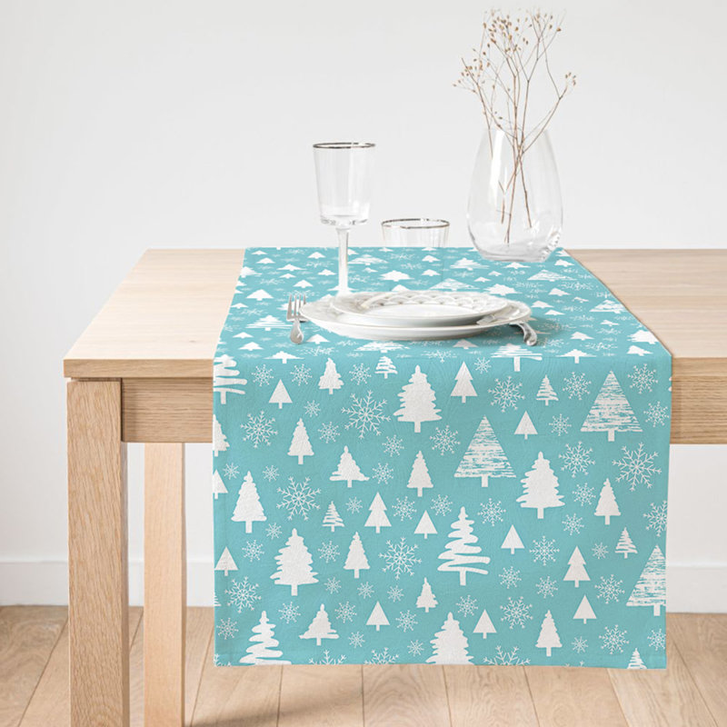 Chemin de table de Noël et des Fêtes, idéal pour la décoration festive