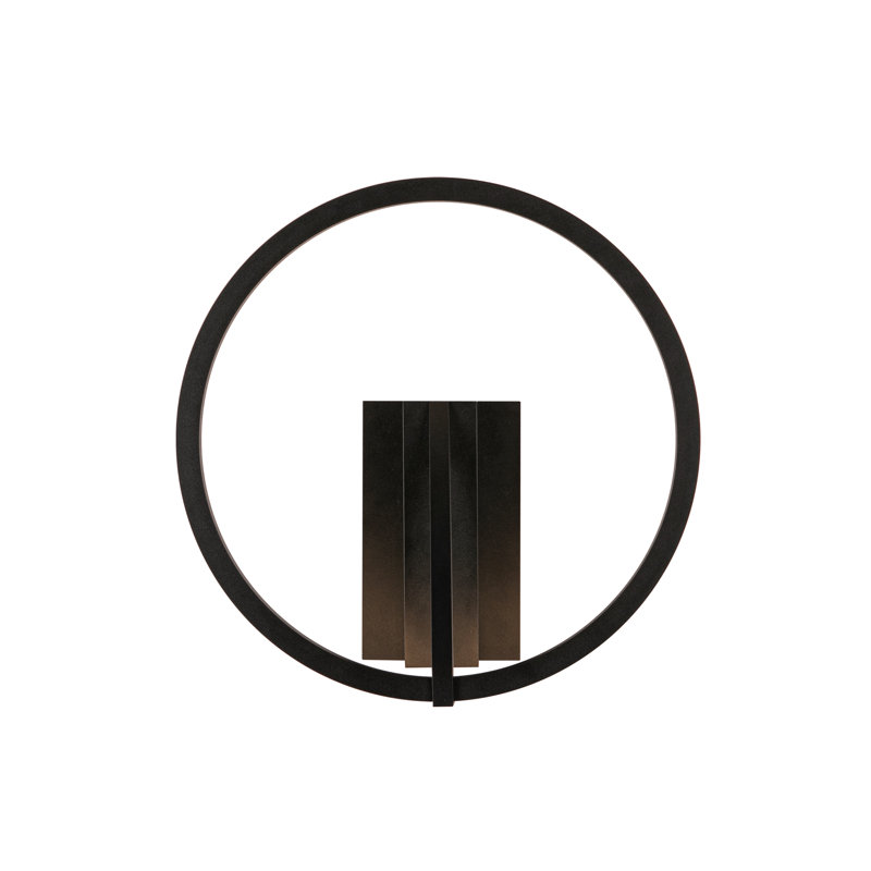 Roda 13-In LED Wall Sconce, Black