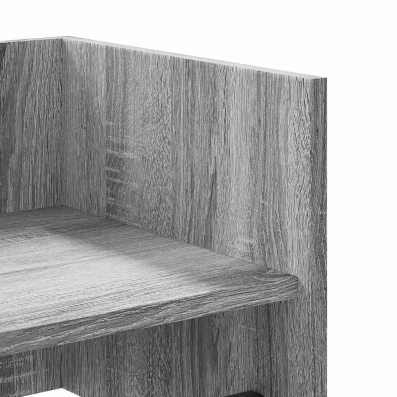 Robbert Floating Shelf, Grey Sonoma, 30.5cm H x 70.5cm W x 35cm
