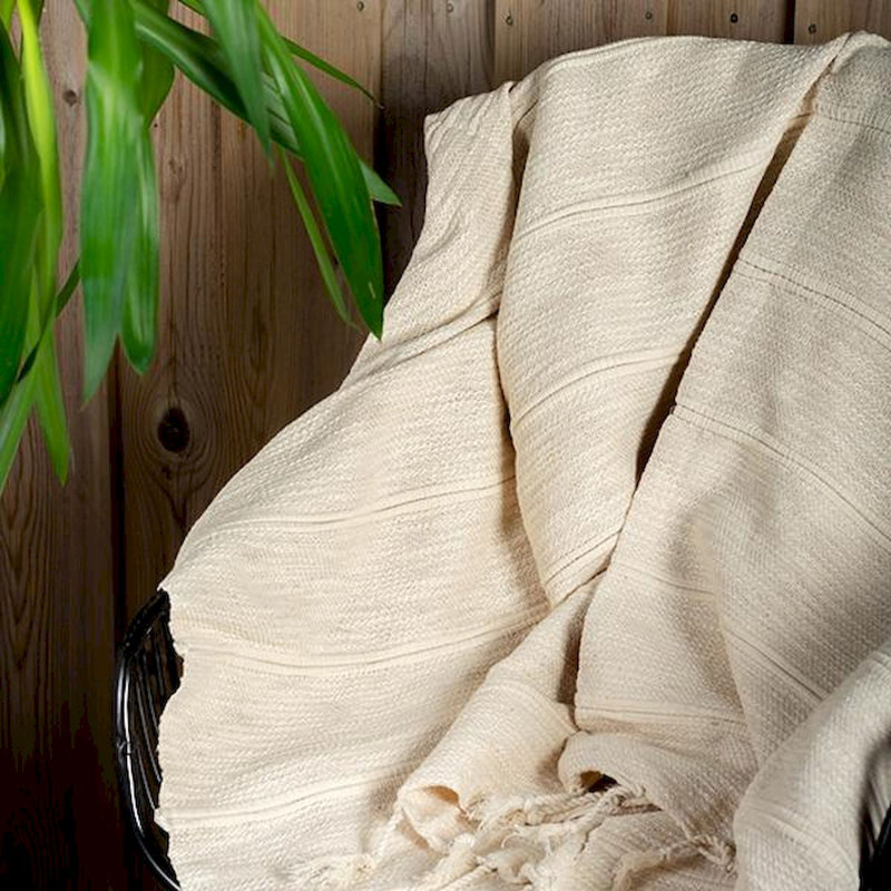 Hand Woven Throw Blanket