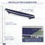 Buildingsup l 98,5 x P 0,01 rétractable