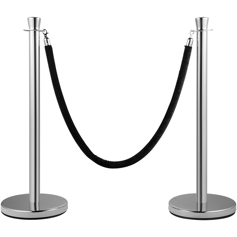 Steel and Iron Queue Barrier Post