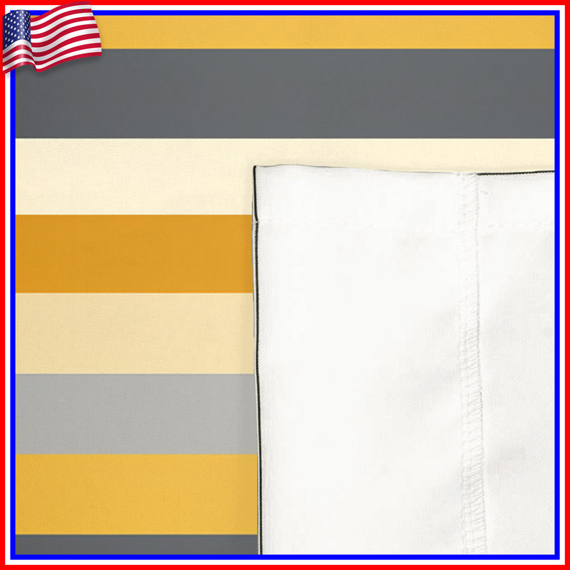 Striped Shower Curtain, 73" H x 70" W