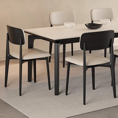 Stylish Ash Wood Dining Table and Chairs