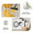 Gold and Grey Abstract Circle carpet-easy to clean, machine-washable, soft and comfortable; suitable for door mats, kitchens, living rooms, bedrooms, corridors, and laundry areas. Easy to clean, durable carpet for home decoration.-1078115786