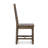 Kinston 10-Person Pine Solid Wood Double Pedestal Dining Set