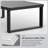 Aluminum Outdoor Coffee Table - Rectangle Patio Tables for Deck, and Poolside-523733223-510071357