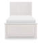 August Complete Bookcase Bed With LED Light-100692977