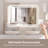 Naliyah LED Bathroom Mirror, Dimmable Vanity Mirror Anti-Fog Wall Mounted With Lights-1903106803