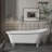 Single Handle Freestanding Bathtub Faucet with Diverter and Handshower-100515553