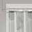 Hartill Grey Geometric 72x72'' Shower Curtain