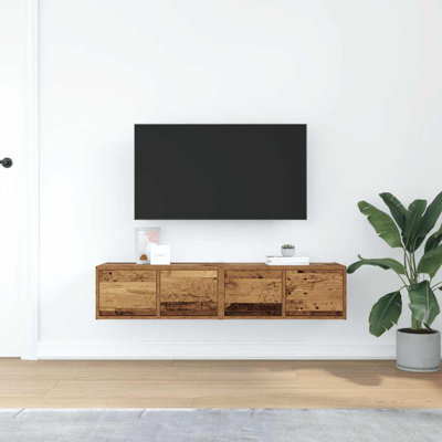 TV Cabinets 2 Pcs 31x25.5 Cm Engineered Wood