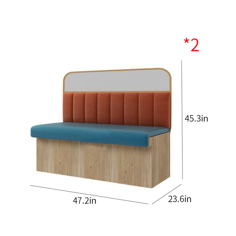 Banc rembourré en similicuir