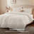 Bedsure King Size Comforter Sets - 3-Piece Double-Sided Fleece Fluffy Linen Bedding, Cozy Striped Aesthetic for Modern & Guest Bedrooms, All-Season Luxury Home Decor-105492176-105492180