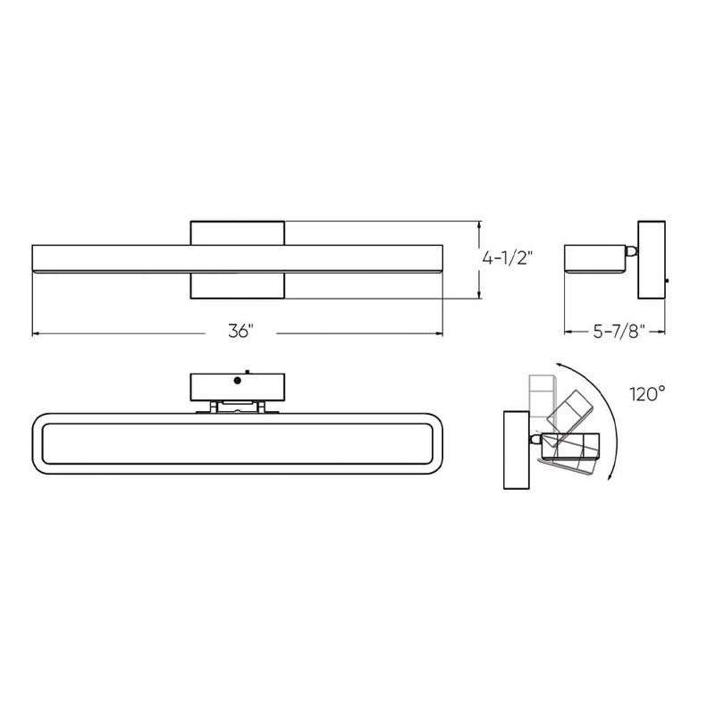 Dimmable LED Vanity Light