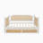 Traditional Style Rattan Daybed with 2 Drawers-376731190-376731191
