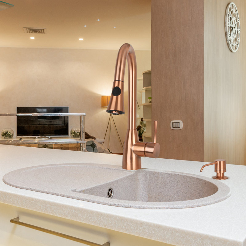 Soap Dispenser, Copper