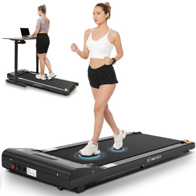 Under Desk Treadmill, 300Lb Capacity, 2.5HP Portable 2 In 1 Walking Pad Treadmill With Remote