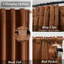 Dessy Velvet  Curtains 2 Panel Set Super Soft luxury Rod Pocket Back Tab Curtains-196999500-195066611
