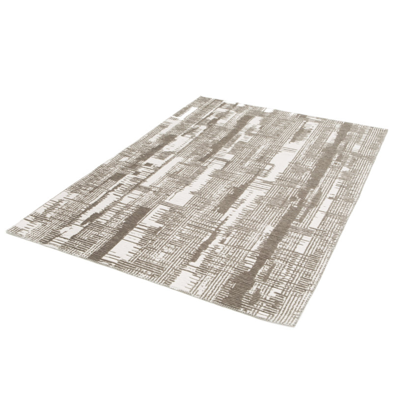 Olmitz Machine Woven Grey Rug, Rectangle 120 x 170cm