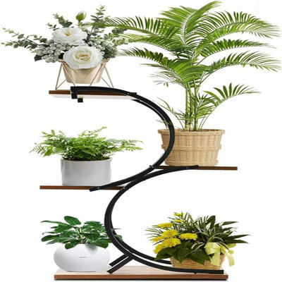 Free Form Etagere Plant Stand by 17 Stories