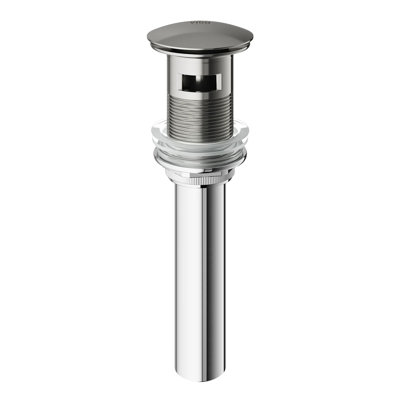 Bathroom Sink Pop-Up Drain With Overflow