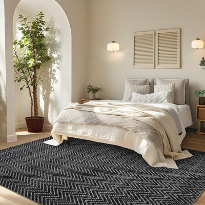 Tapis rond lavable Boho