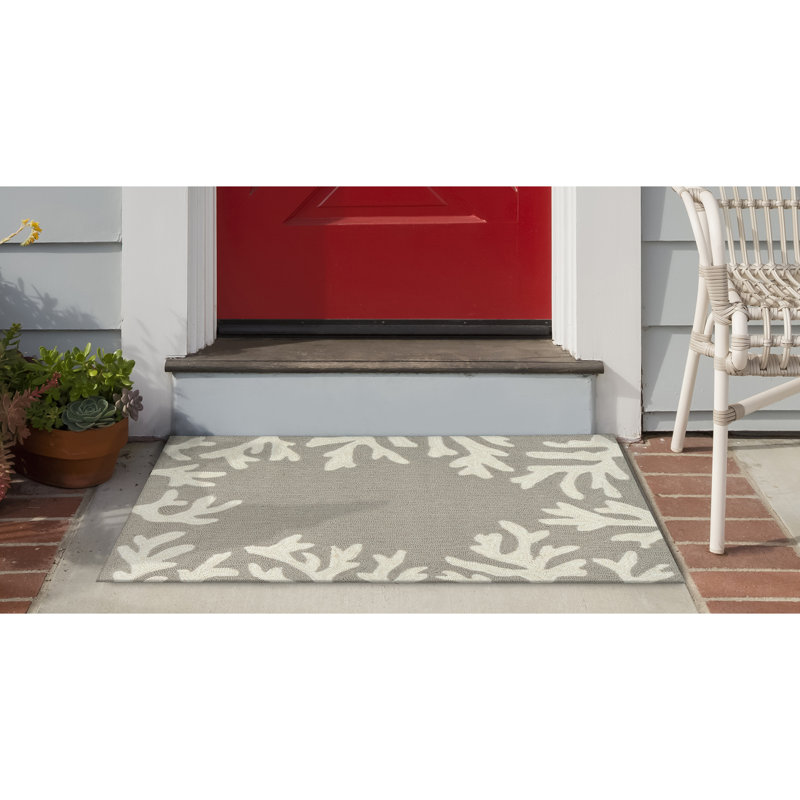 Bellavia Performance Hand Tufted Indoor / Outdoor Rug, Rectangle 2' x 3'
