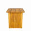 Table d'appoint carrée en bois d'acacia Brewsty