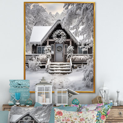 " Cottage Charm In Winter "