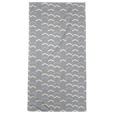 Serviette de plage lineed chevrons Stephenie