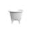 Janeese 70'' x 32'' Soaking Cast Iron Bathtub-17755901-17755900
